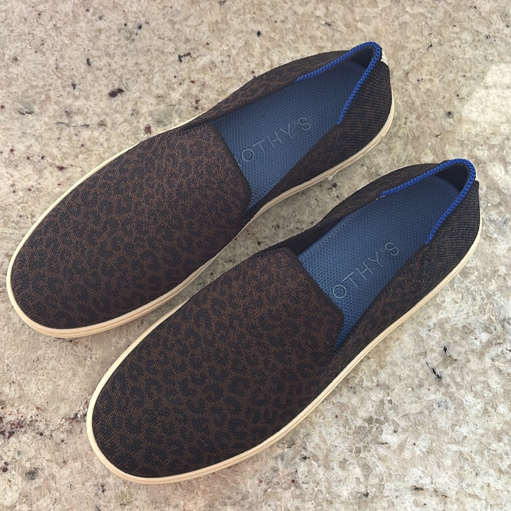 Rothy’s The Original Espresso Spot women’s slip-on sneakers